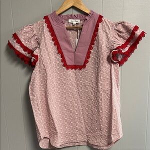 NWT Sewn + Seen Blouse Top Shirt Large